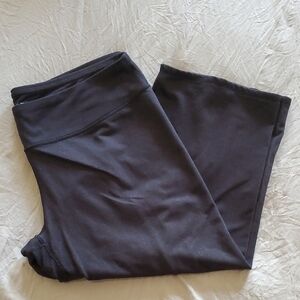 Soybu Lotus Fit Blue Cropped Legging Womens Sz L